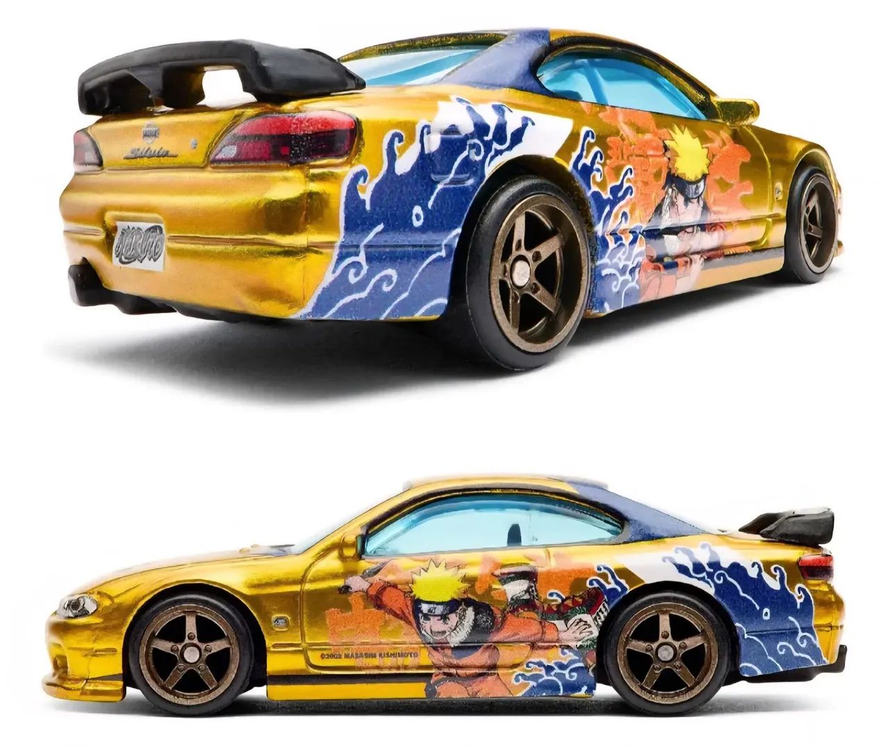 Miniatura Hot Wheels Premium Nissan Silvia S15 Naruto Anime