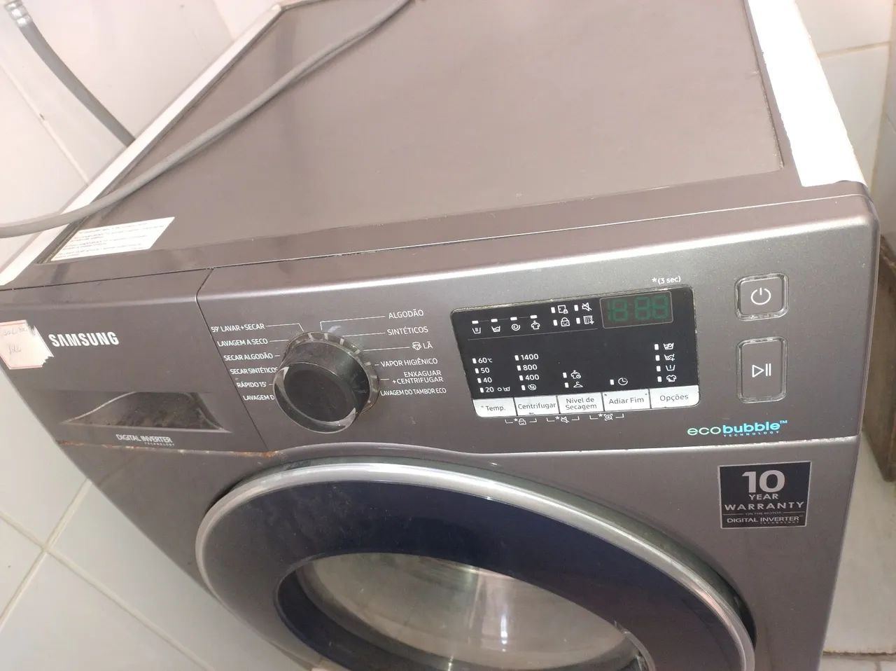 Máquina lava e seca, com defeito. Mas funcionando. - Foto 3