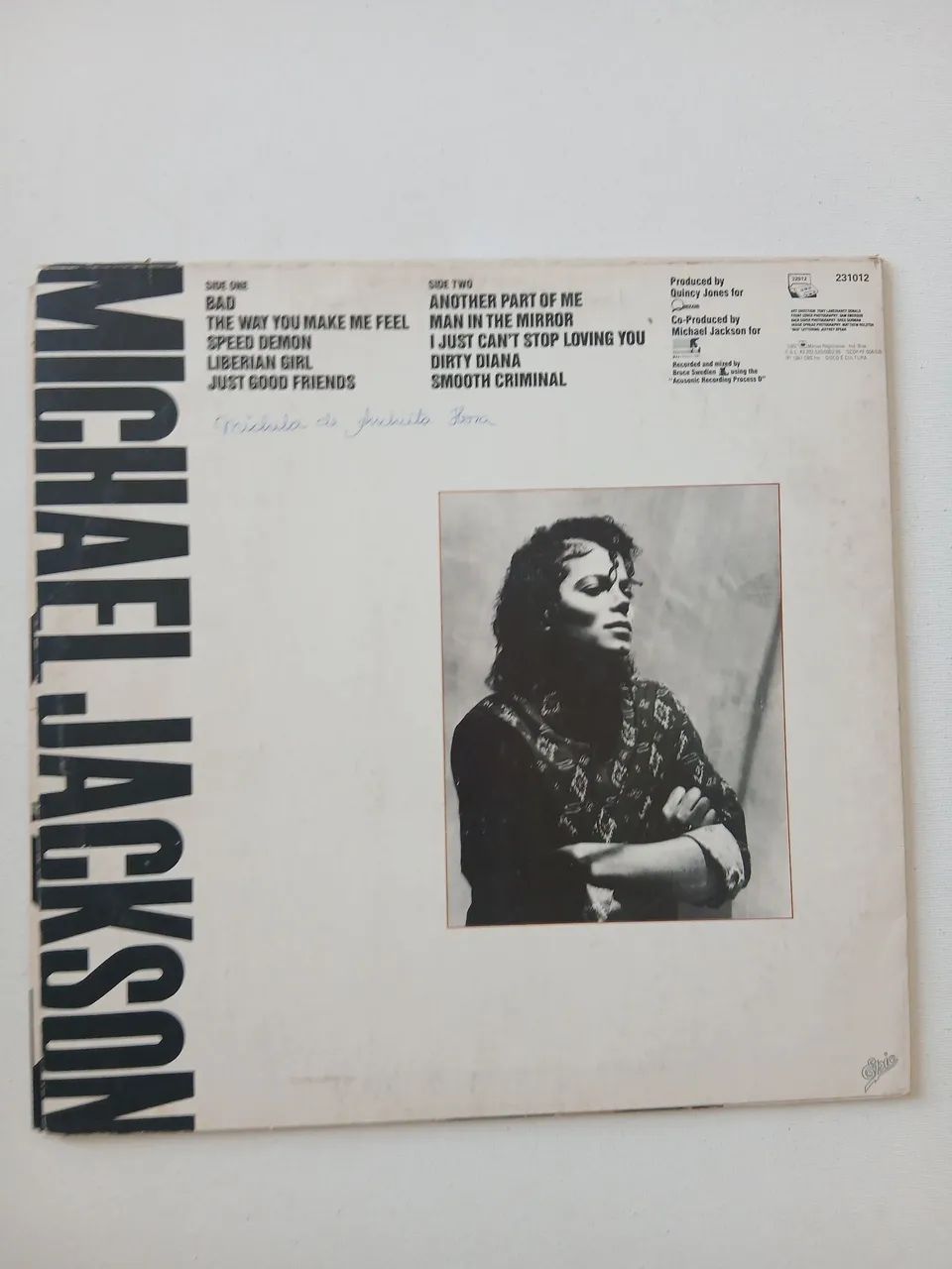 Lp Michael Jackson "bad" usado  - Foto 2