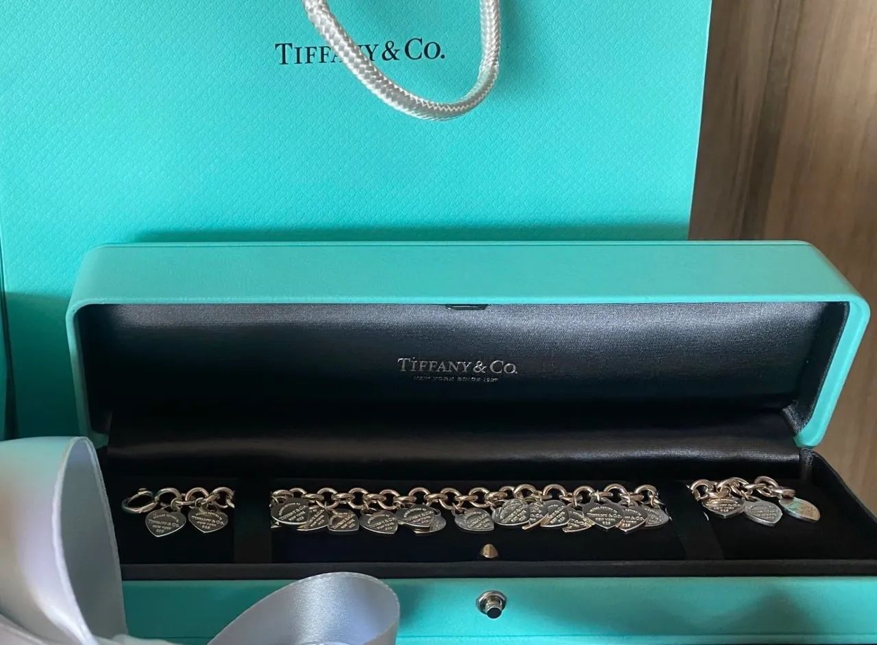 pulseira tiffany multicorações - Foto 3