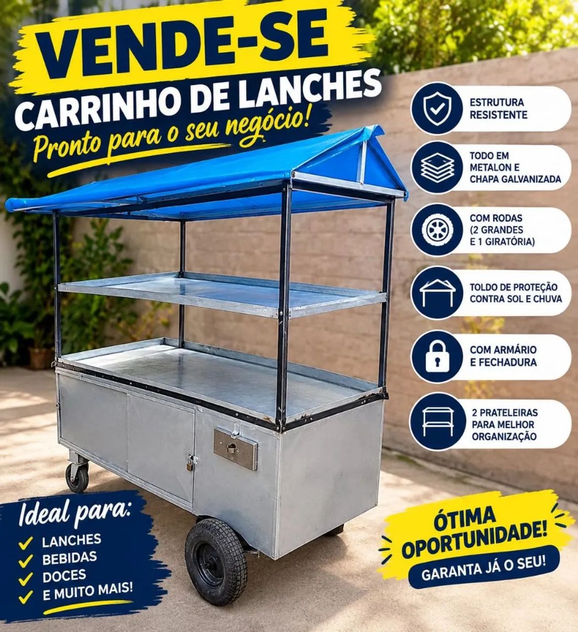 Carrinho camelô  - Foto 3