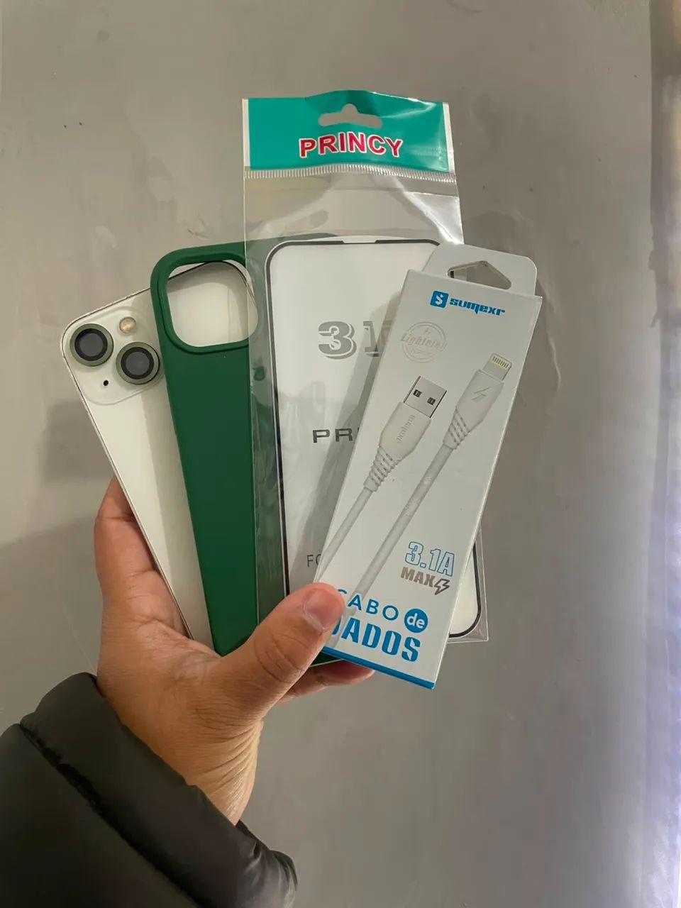 iPhone 13, 128gb, apple, branco - Foto 3