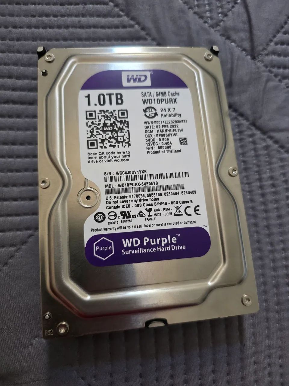 HD 1TB com defeito