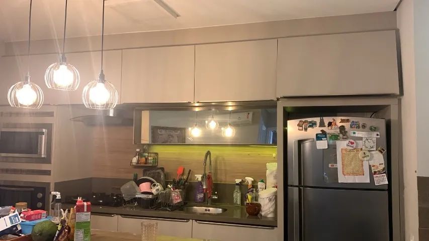 Cozinha completa com area de serviço e porta pivotante em MDF - Foto 2