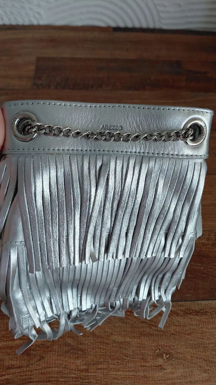 Bolsa em couro Arezzo - Foto 3