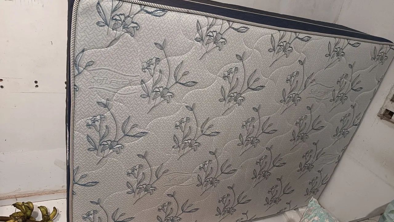 Cama box casal conjugada mola ensacada