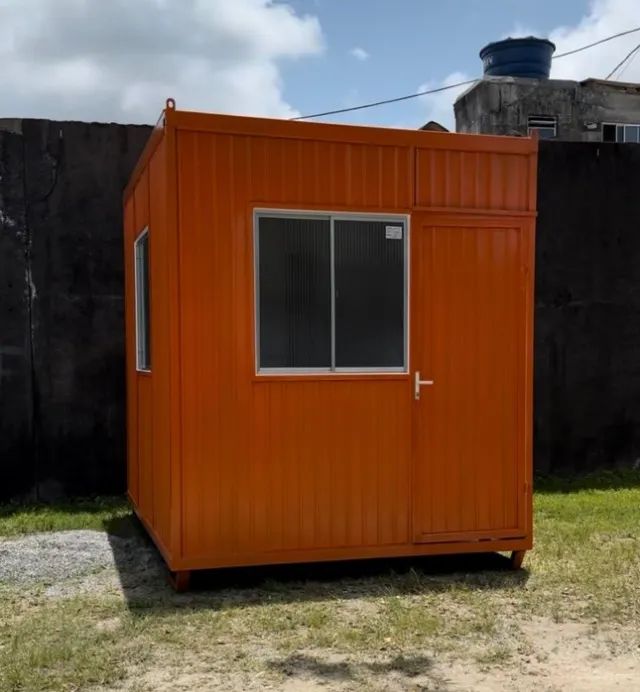 Container Quiosque Almoxarifado Guarita 3x2,40m