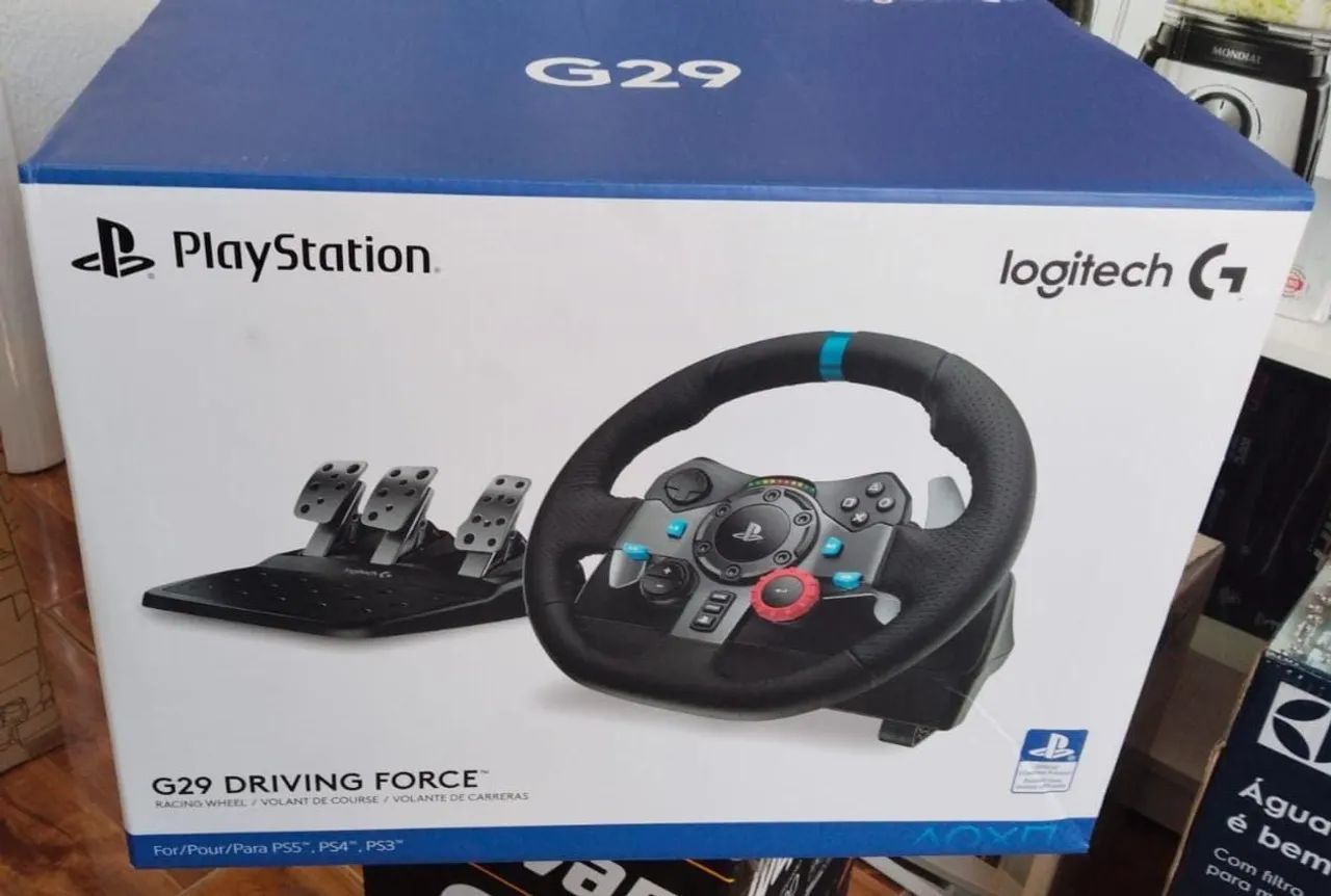 Volante Playstation Logitech  - Foto 3