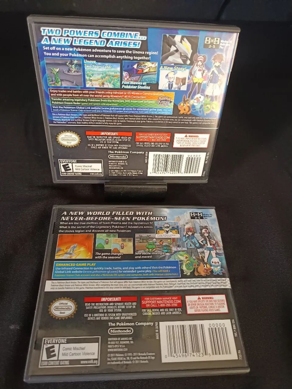 Combo Jogos Pokémon Black Version Nintendo DS  - Foto 2