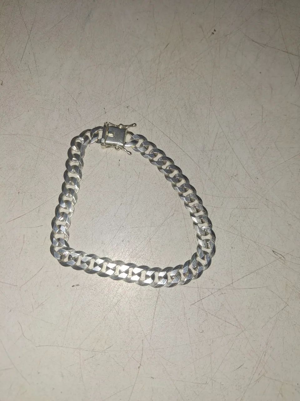 Corrente de 70cm e Pulseira de prata 925 de 8mm  - Foto 3