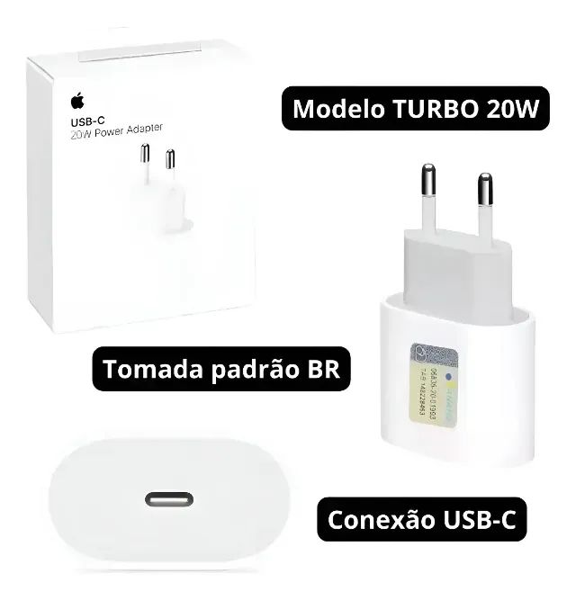 Fonte Apple USB-C 20W Original - Foto 3