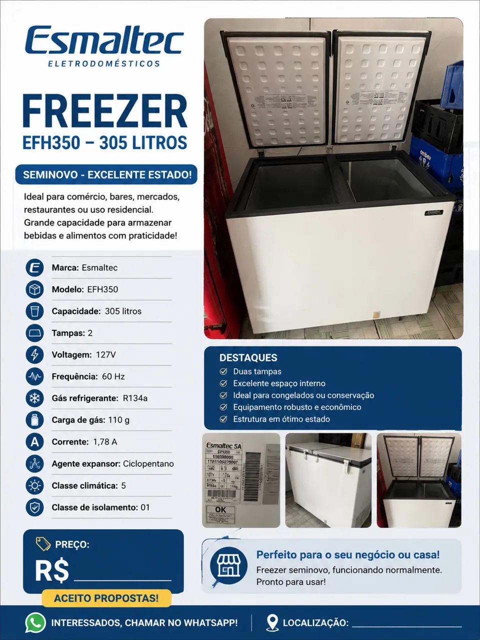Vendo freezer esmaltec  - Foto 4