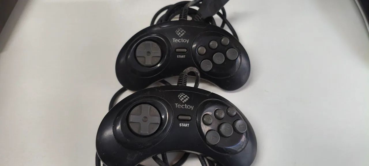 LOTE - 02 Controles Original Tectoy - Master System 