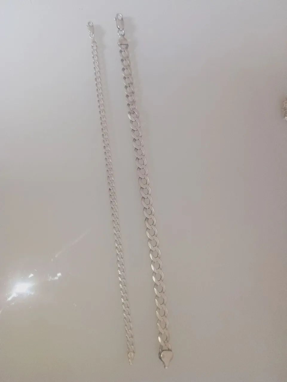 Pra vender essas duas pulseiras de prata escama  - Foto 5