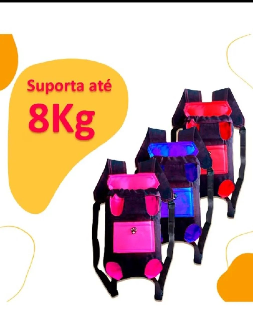 Bolsa canguru para pets  - Foto 4
