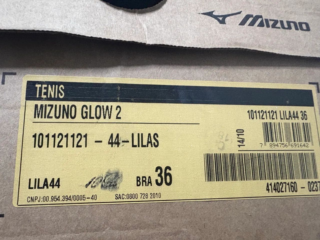 TÊNIS MIZUNO GLOW 2  N.36 - ORIGINAL, NOVO E NA CAIXA - Foto 2