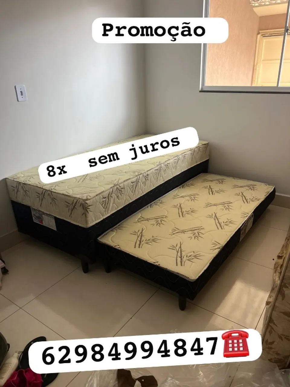 Bicama com auxiliar 