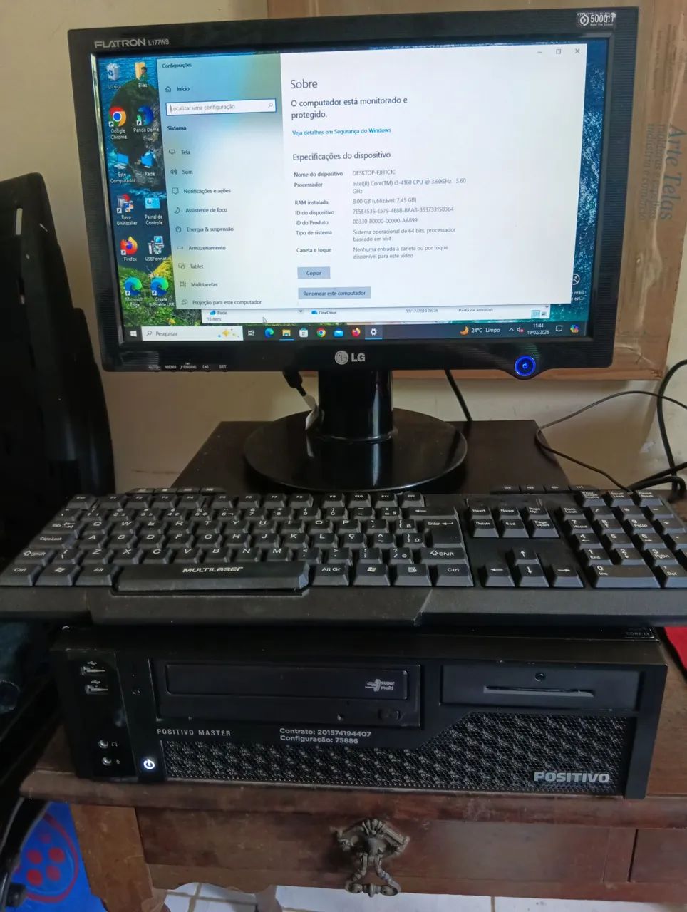 Computador completo  pegar usar b - Foto 3