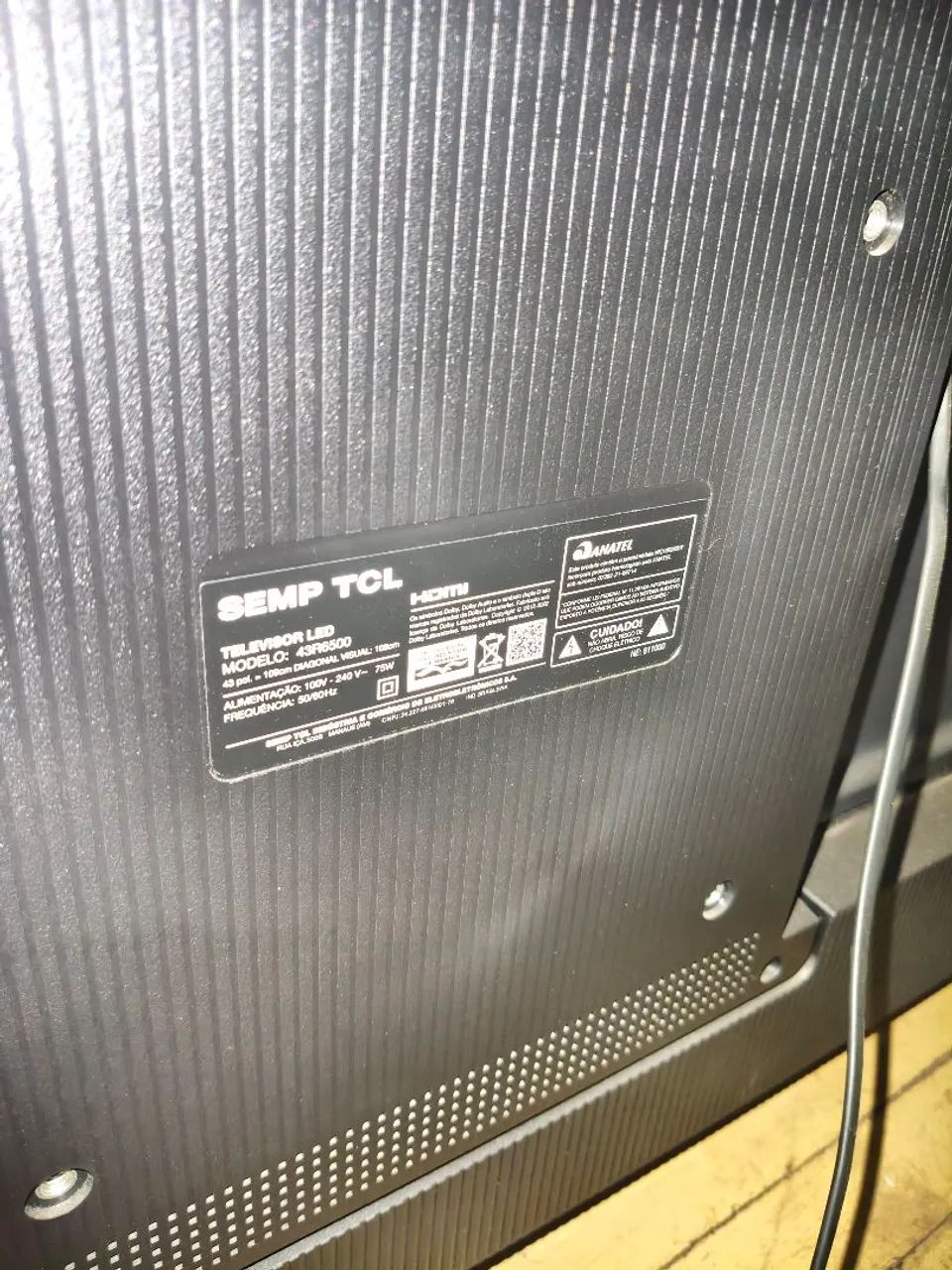 TV Semp 43 polegadas Full HD  - Foto 3
