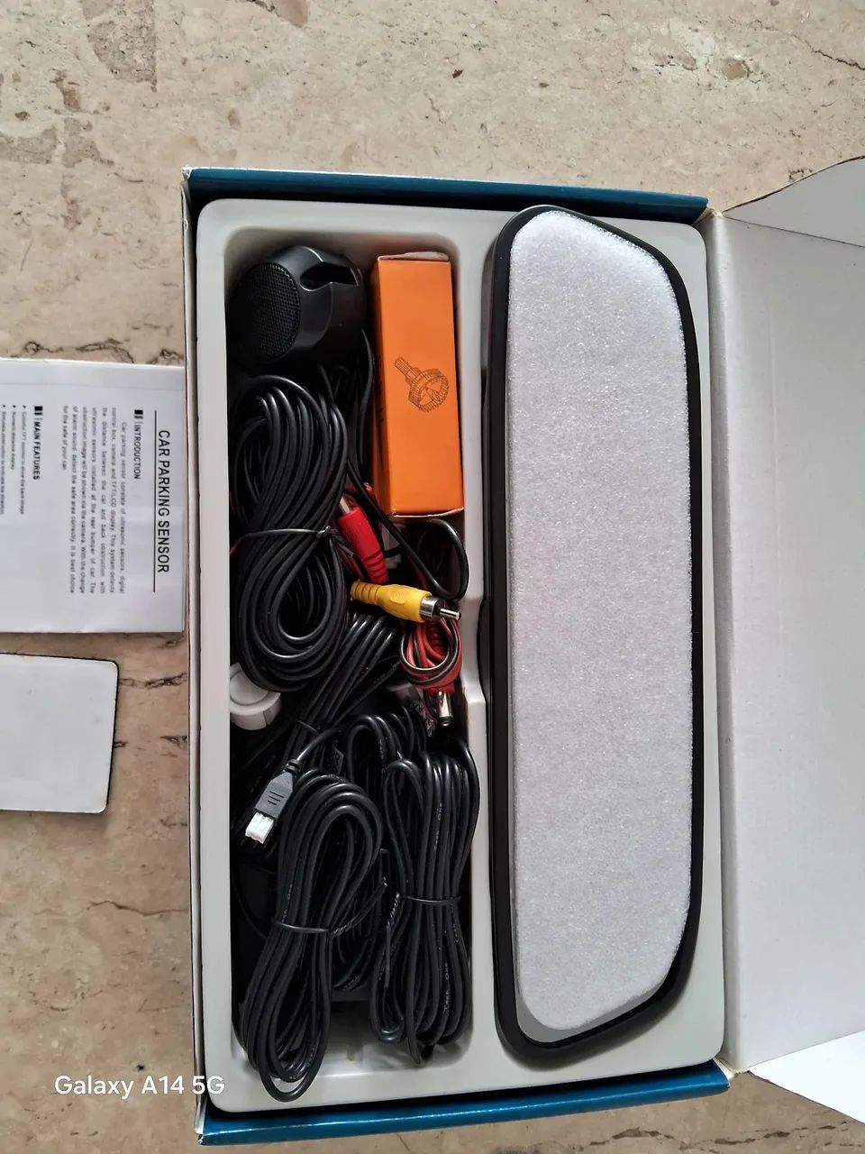Sensor de Estacionamento com Câmera Tela Retrovisor - Foto 4