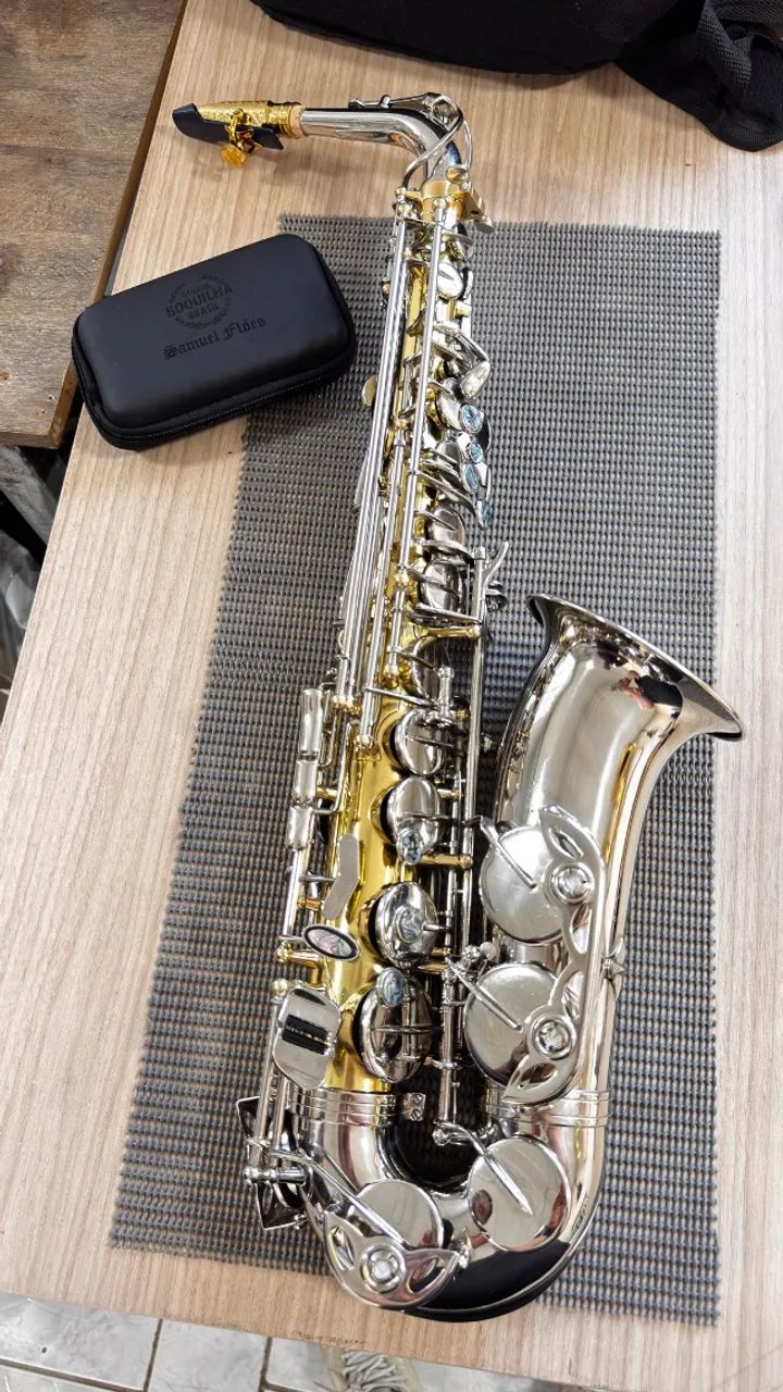 Sax alto Customizado Dolphin  - Foto 4