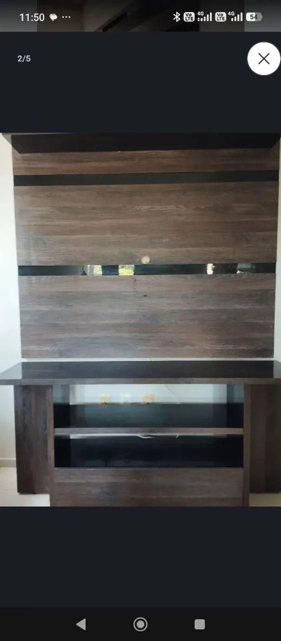 Rack e painel de TV em Compensado Naval - Foto 5