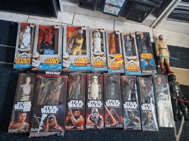 Lote Star Wars com 17 peças - Hasbro / Disney - Foto 3
