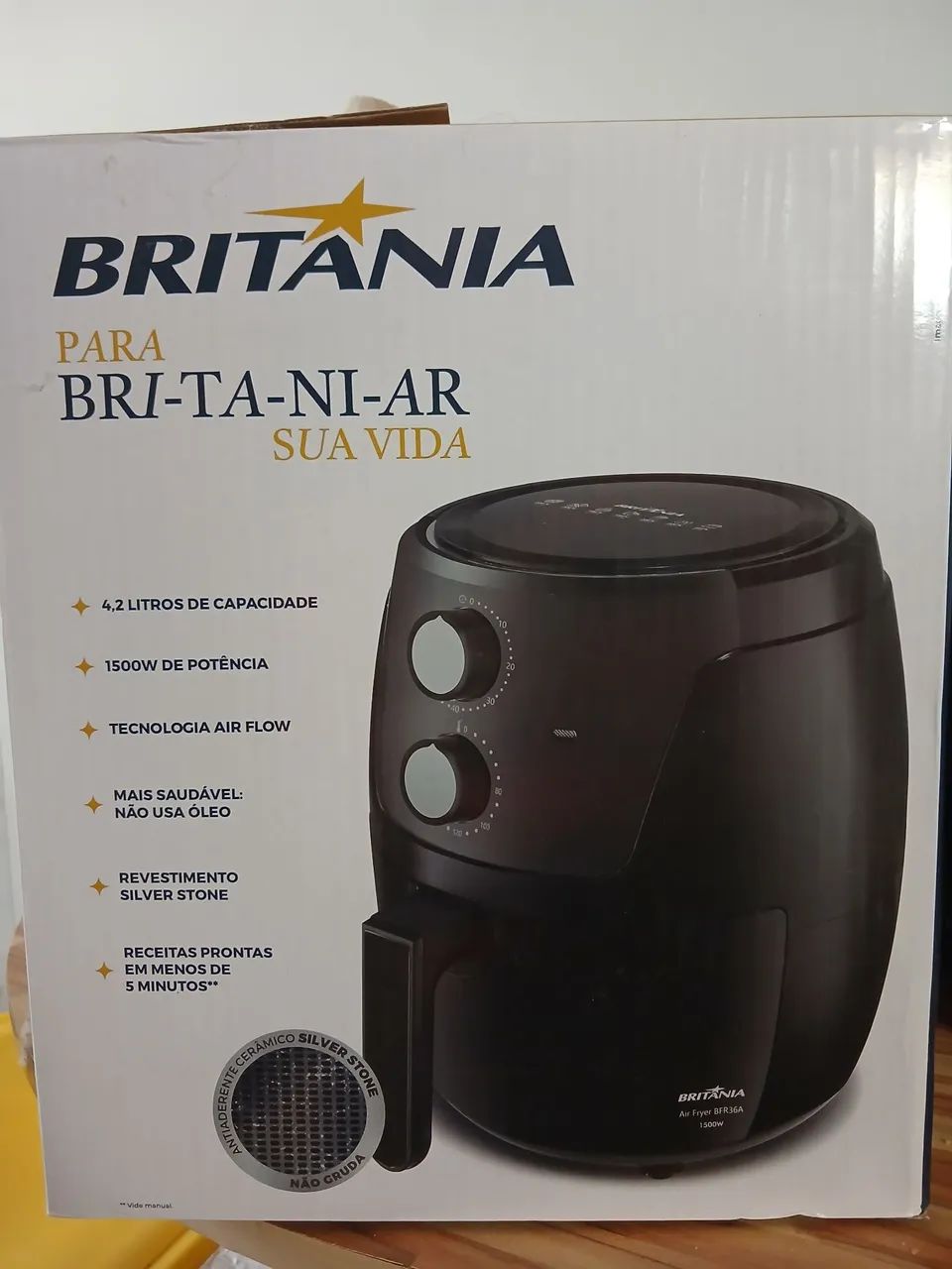 Airfryer Britânia NOVA - Foto 3