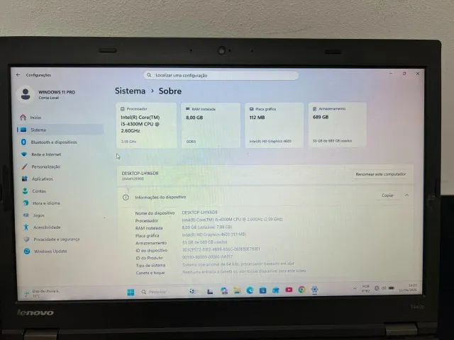 LENOVO T440P I5-4300M  - Foto 3