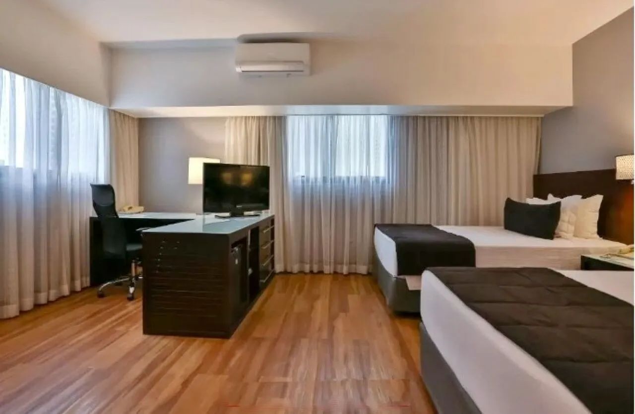 Flat no Brooklin, próx aos Shoppings D&D e Nações Unidas, Marg Pinheiros e Av Jorn Roberto - Foto 5