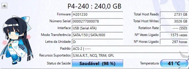 SSD 240GB Sata - Foto 3