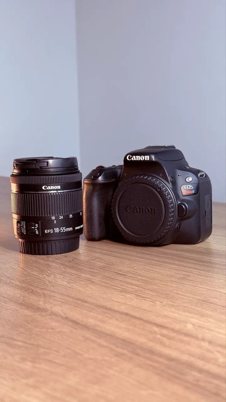Câmera Canon SL2  - Foto 2
