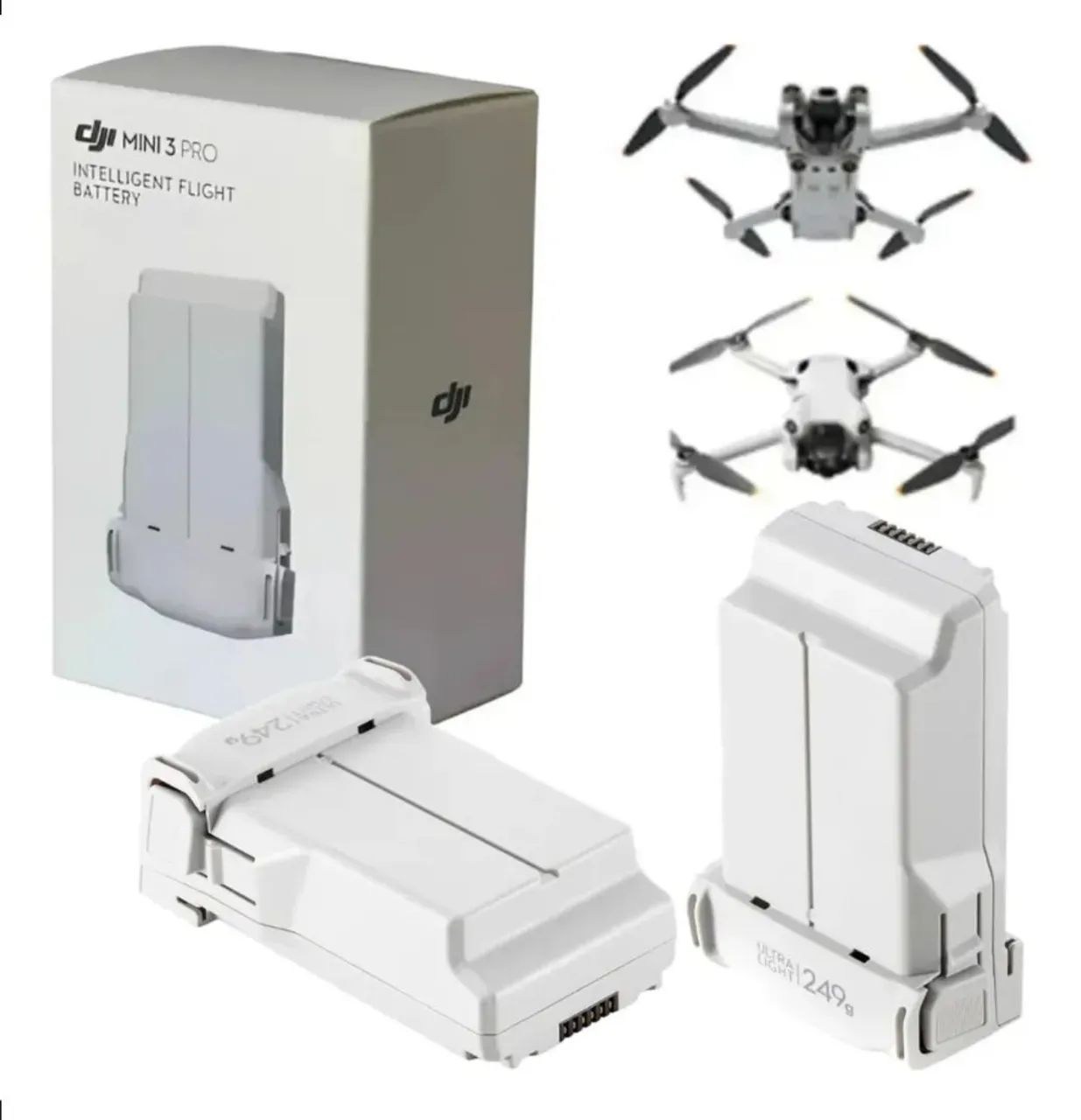 Bateria mini 3 mini 4 pro Plus 52 minutos de vôo  - Foto 5
