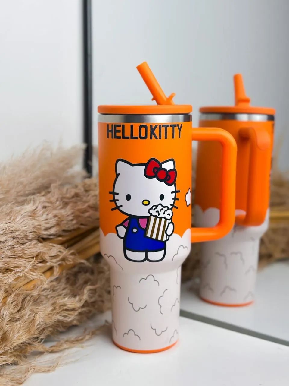 COPO TÉRMICO HELLO KITTY 1200ml - Foto 5