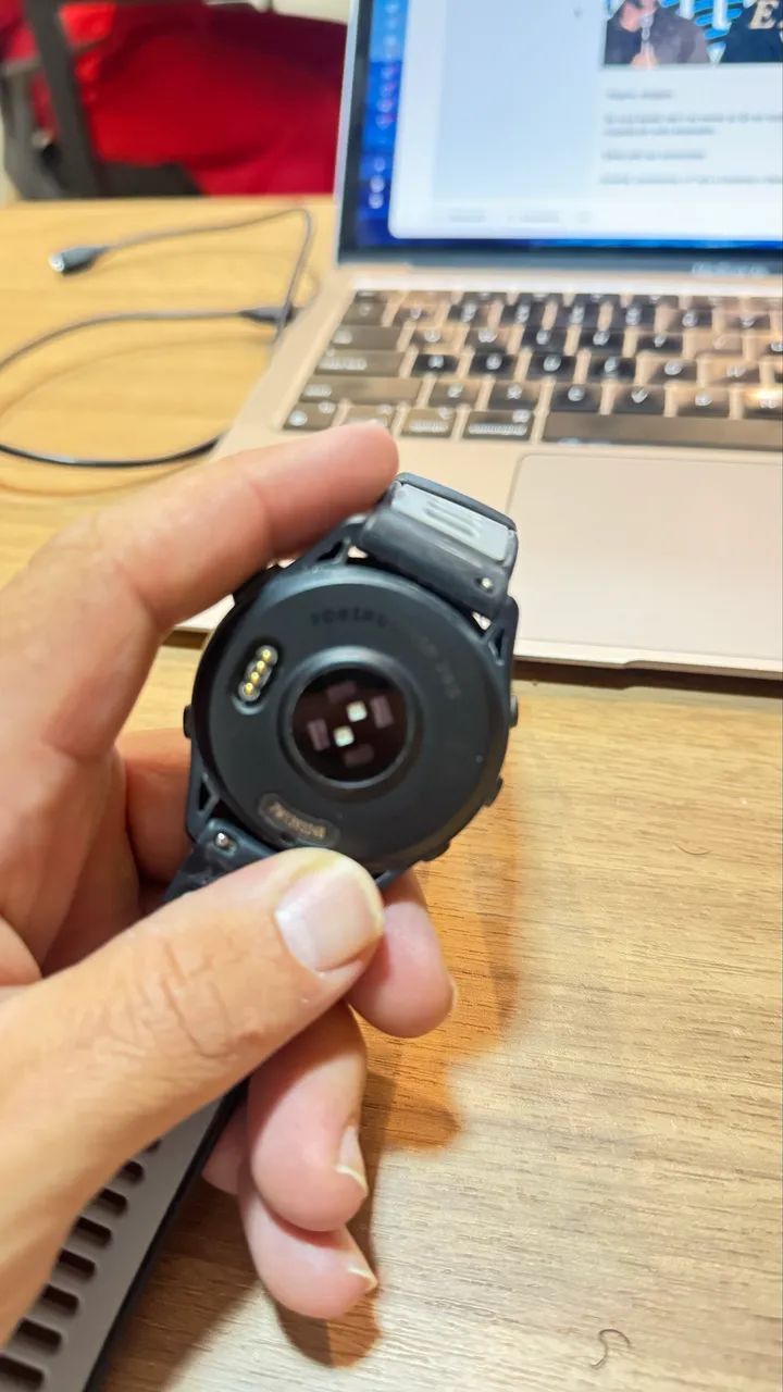  GARMIN FORERUNNER 265 - 42mm - Preto - Foto 2