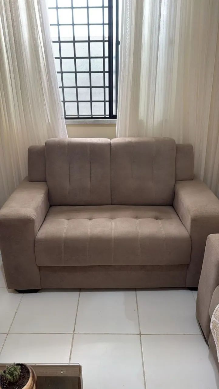 Sofá de 2 lugares semi novo - Foto 3