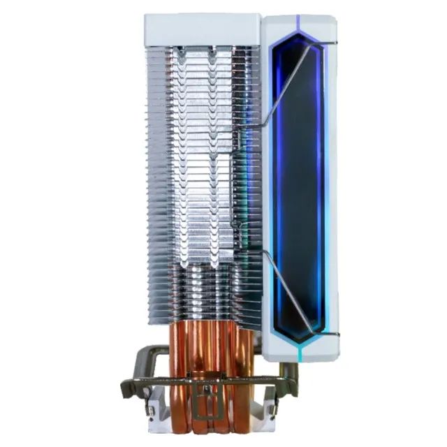 Cpu Cooler Gamer Tdp 150w Branco Rgb Intel/amd Ac05 Kmex *ENTREGA GRÁTIS* - Foto 4