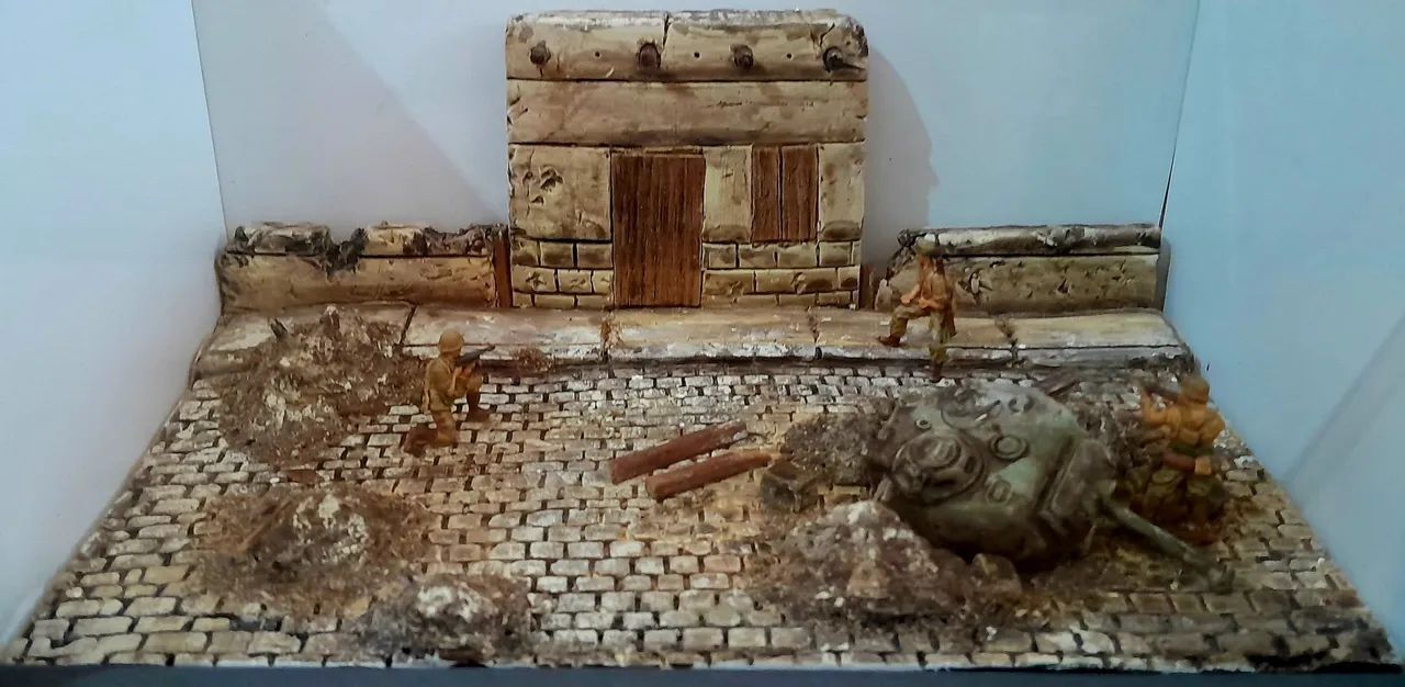 Diorama/Vinheta 1/72 Jeff's Bunker