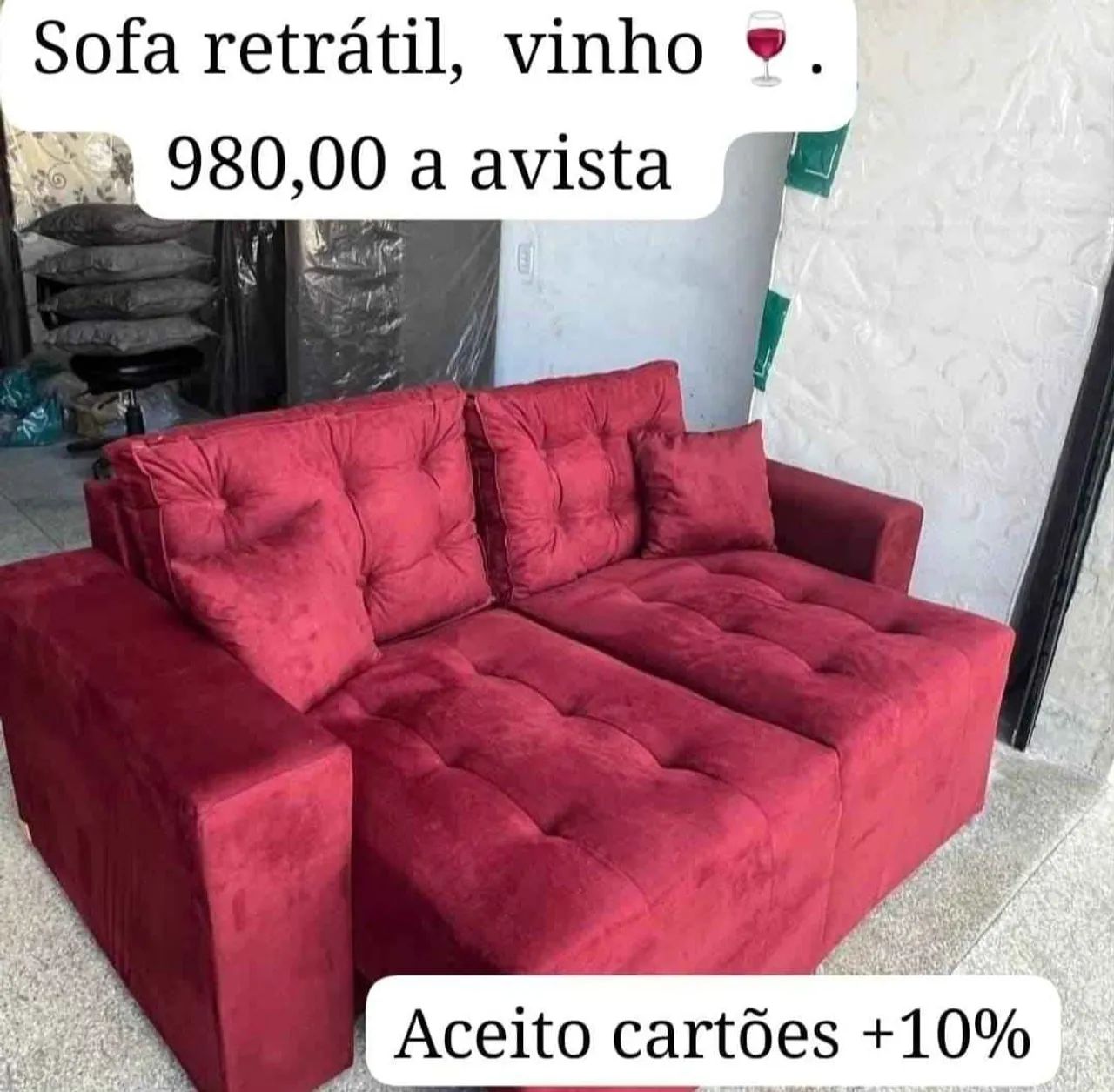 Sofá ret