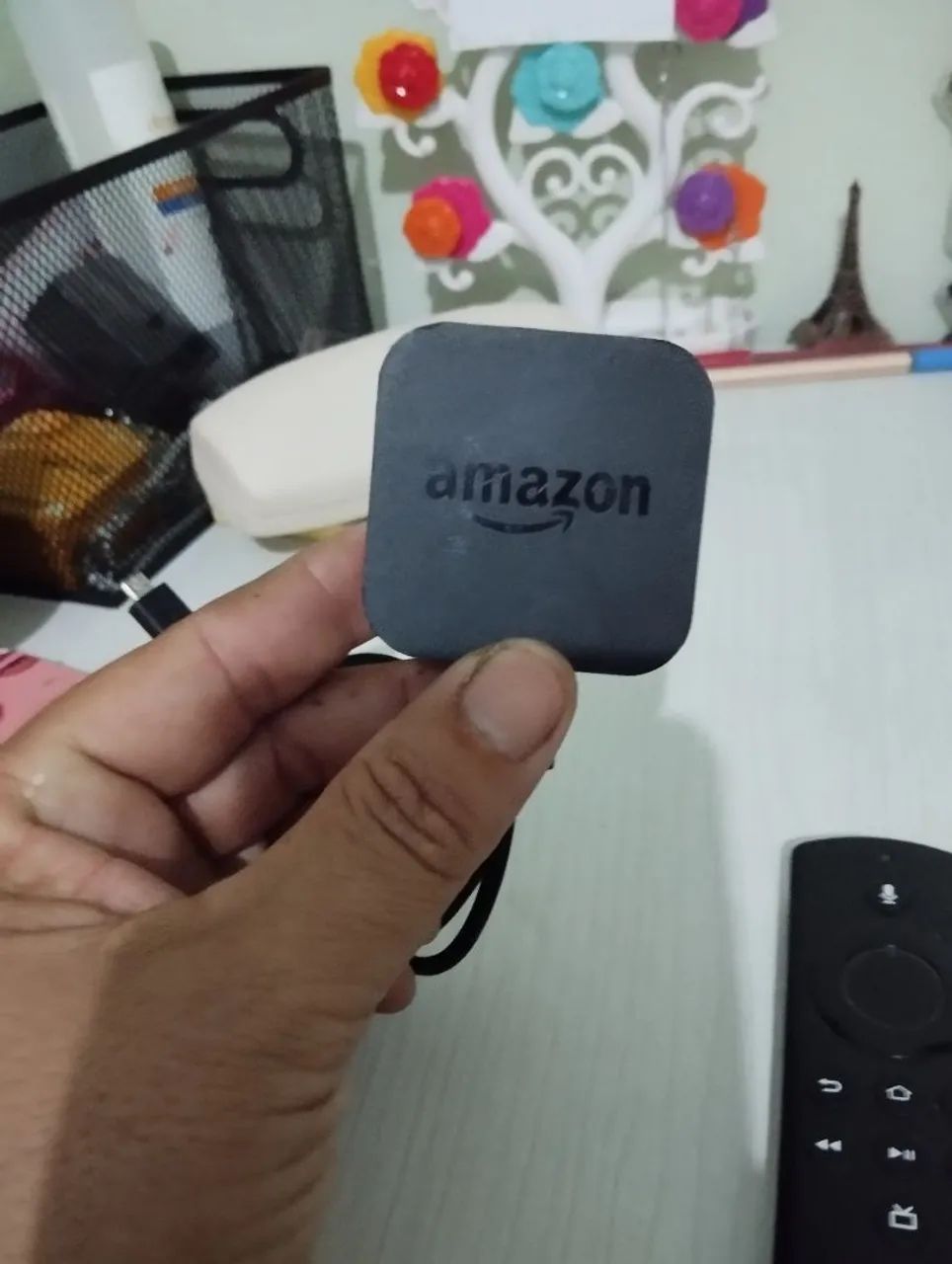 TV Samsung 32 polegadas+fire TV Amazon original - Foto 5