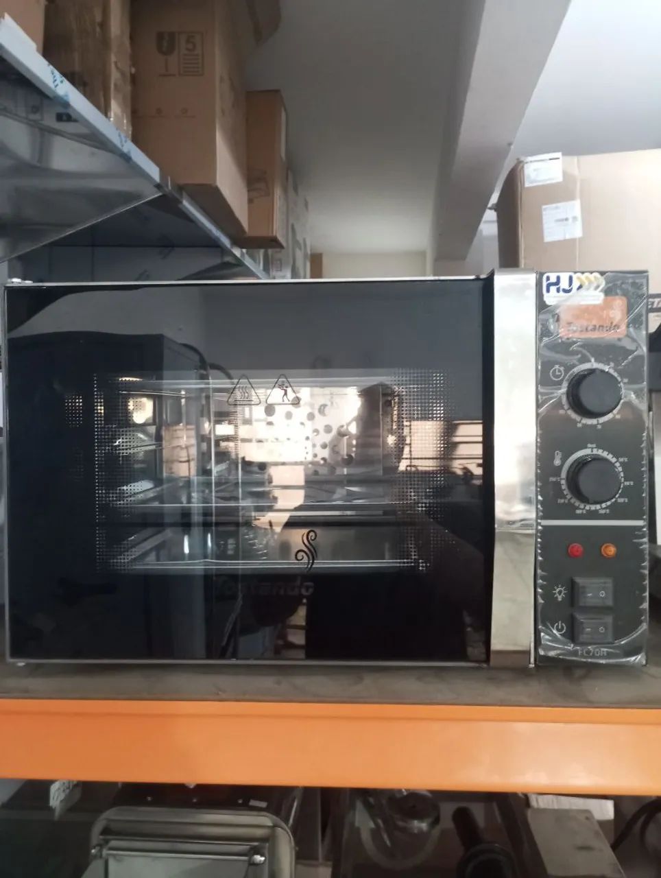 NZ. Forno elétrico convector analógico 4 assadeiras COMPACT