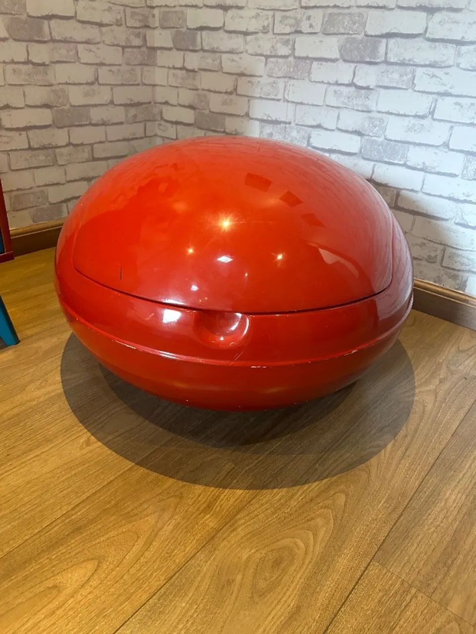 Poltrona Garden Egg Vermelha - Foto 5