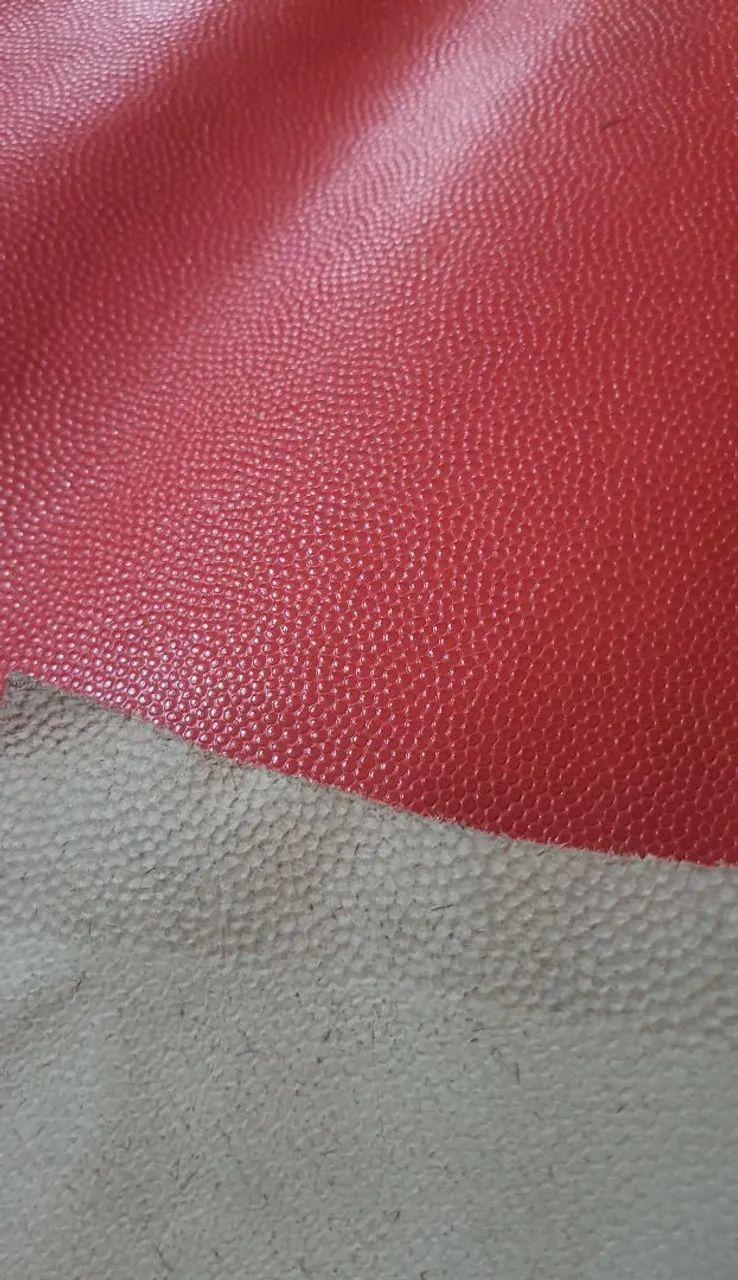FARDO 1 PELE DE COURO VERMELHO GRANULADO - Foto 2