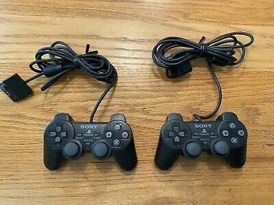 Kit com 2 controles para PS2 - Foto 2