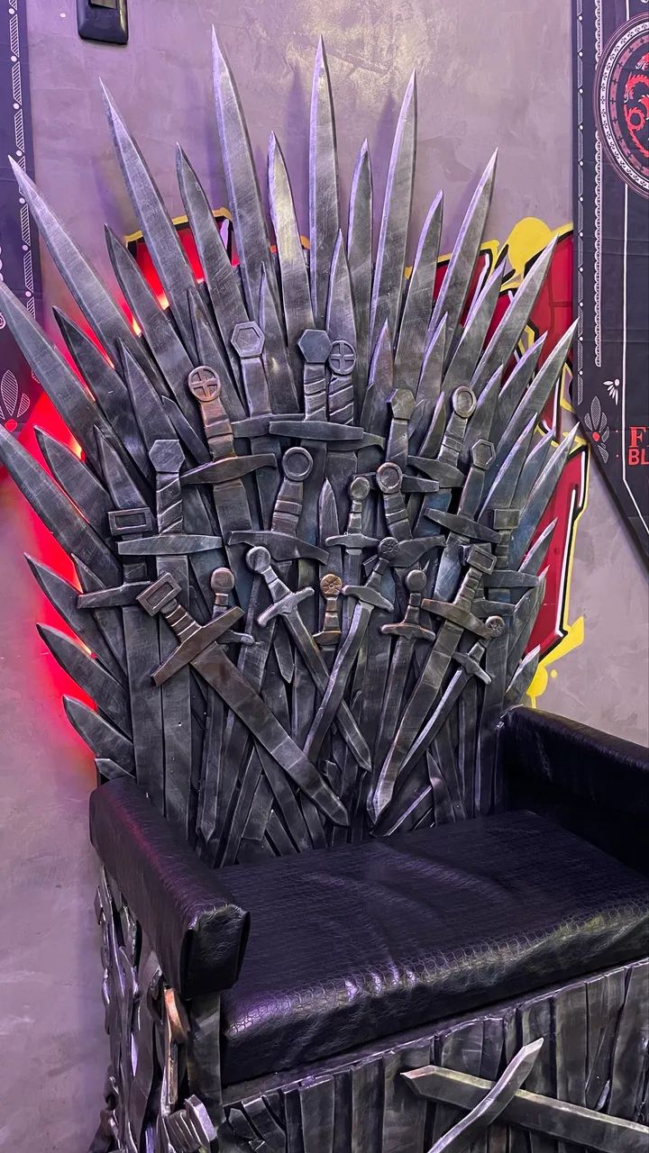 Trono de ferro Game of Thrones  - Foto 5