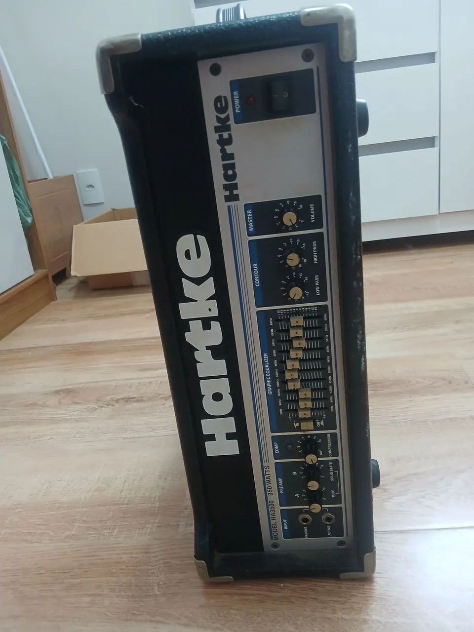 Cabeçote Hartke HA3500 350watts para contrabaixo - Aparelhos de