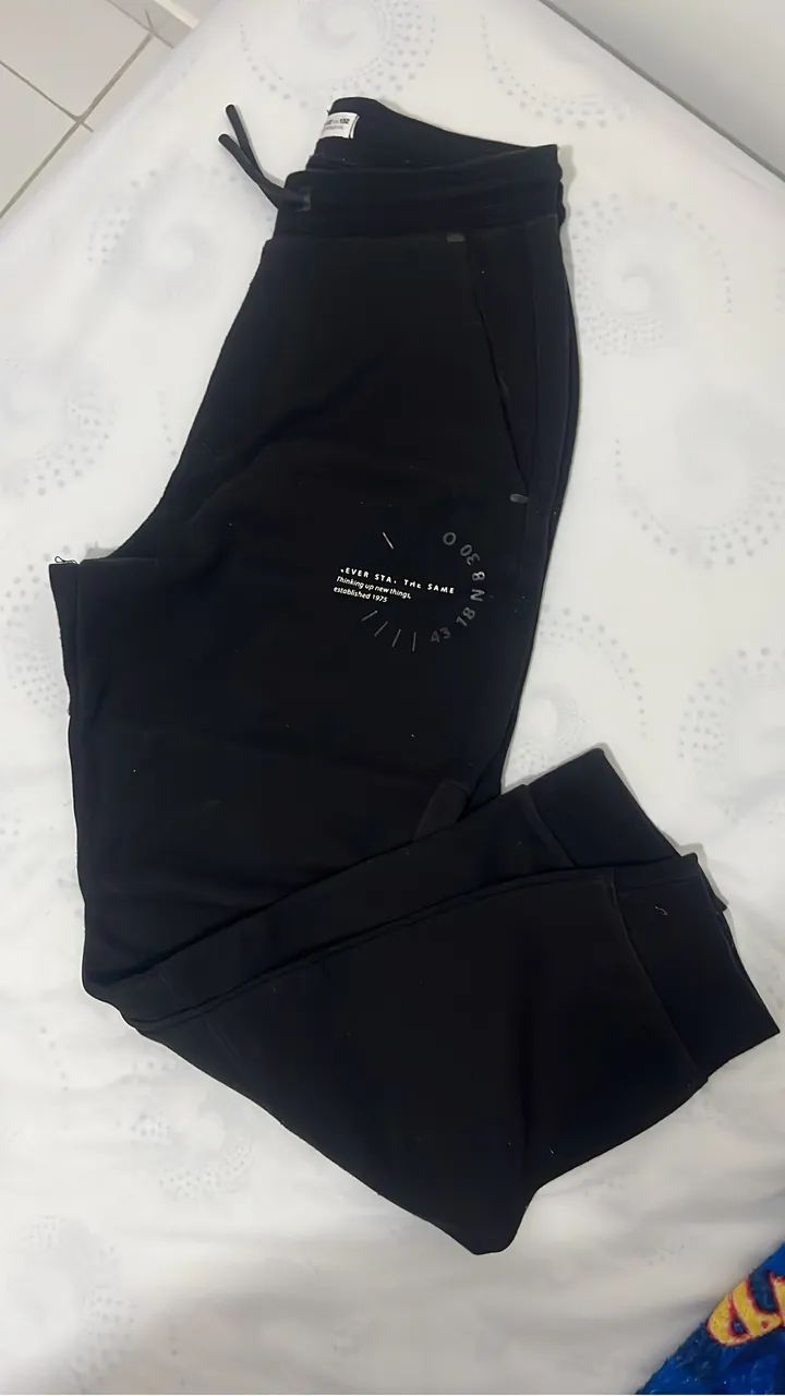 Calça infantil moleton ZARA