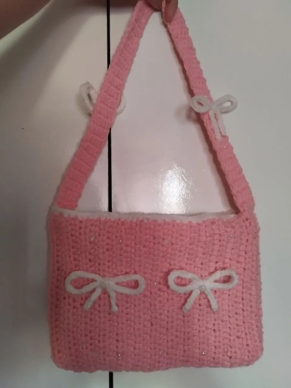 Bolsa de Crochê fofa