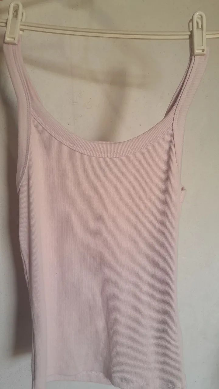 Blusa basics M rosa pastel  - Foto 2