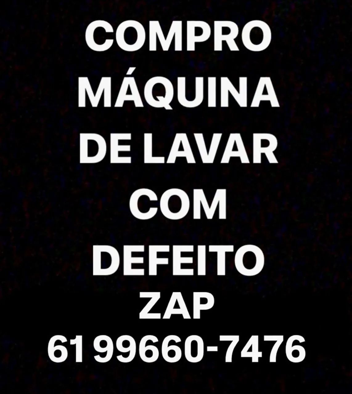 Compra se máquina de lavar/ lavadora 